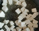 A picture of step 2 of Paneer pulav.
