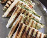 A picture of step 7 of Veg Cheese Grill Sandwich.
