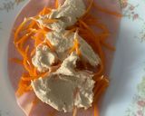 Foto del paso 2 de la receta Rollo de jamón cocido y hummus