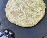 A picture of step 6 of Methi gur til thepla with gobhi shaljam gajar achar and dahi.