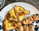 二式鮭魚便當菜：鮭魚烘蛋及串燒的食譜步驟5照片