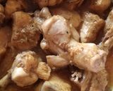A picture of step 5 of Achari chicken karahi😋.
