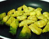 Hình bước làm 2 của món Hoành thánh chiên