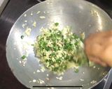 A picture of step 5 of Chinese fried rice.