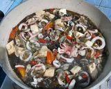 Foto langkah ke 6 dari resep Tumis cumi segar🐙.