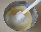 簡單五材料步驟的乳酪蛋糕的食譜步驟3照片
