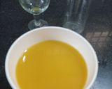 A picture of step 4 of Lemony and minty sweet lime juice.