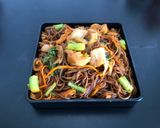 Hình bước làm 6 của món Mì lứt 🍝 xào kim chi 🥬