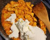 Tejfölös szaftos csirke recept fázis 3 fotója