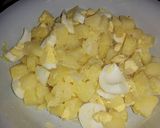 Foto del paso 4 de la receta: Ensalada de papas, huevos y cebolla blanca