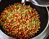 A picture of step 2 of Protein Chaat – Whip Up a Quick Chaat Using Green Moong, Peanuts, and Chickpeas.
