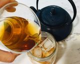Hình bước làm 4 của món Trà đào cho con