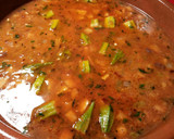 Foto del paso 14 de la receta: Cazuela de pollo con patatas, en salsa de berenjenas y okra