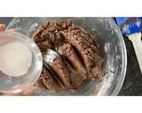 A picture of step 4 of Eggless Choco chips cookies.