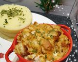 Une image de l'étape 4 de Poulet moutarde et son crumble croustillant 😋.