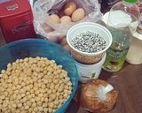 รูปขั้นตอนการทำที่ 1 ของ เค้กถั่วลูกไก่คลีน