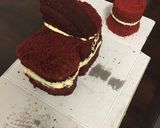 Hình bước làm 9 của món Bánh Velvet camera.