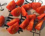 Une image de l'étape 4 de Salade de céleri branche,tomates et carottes violettes.