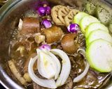 Hình bước làm 6 của món Lẩu đuôi bò 🍲