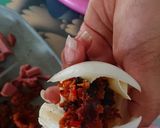 Foto del paso 1 de la receta: Cebollas asadas rellenas chorizo y queso manchego