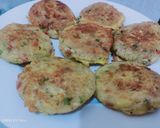 A picture of step 3 of Chicken veggies cutlets.