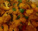 मसालेदार आलू-गोभी (masaledar aloo gobhi recipe in Hindi) रेसिपी चरण 6 फोटो