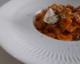 Foto del paso 8 de la receta: Farfalle en salsa cremosa de chorizo picante y mascarpone