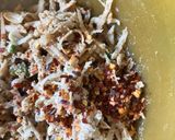 A picture of step 3 of Spicy Rajgiri chi Thalipeeth.