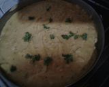A picture of step 3 of Besan ki katli.