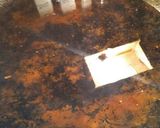 A picture of step 4 of Harvesting Bacon Drippings.