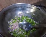 A picture of step 3 of Special Paneer Dosa with chutney.