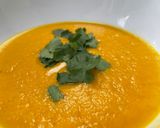 A picture of step 4 of Carrot and Coriander Soup.