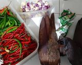 Foto langkah ke 1 dari resep Gulai Jantung Pisang.
