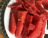 A picture of step 1 of Alkaline -SEEDED (FEMALE)WATERMELON.