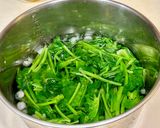 韓式涼拌菠菜的食譜步驟2照片