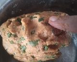 A picture of step 5 of Karela ni Chhal na Muthiya.