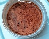 A picture of step 6 of Quick coffee & Milo dessert 😍.