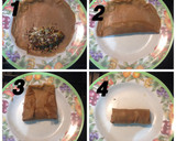Foto langkah ke 4 dari resep Dadar gulung pisang coklat keju.