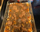 A picture of step 4 of Enchilada Casserole.