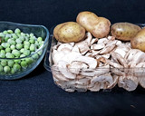 Foto del paso 1 de la receta: Crema de Setas y Guisantes