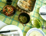 Foto del paso 4 de la receta Tacos de pescado con guacamole y pico de gallo