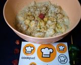 A picture of step 6 of Sweet Dahi baday.