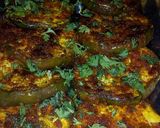 A picture of step 4 of Began bhaja.