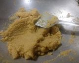 A picture of step 8 of Badami halwa.