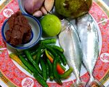 รูปขั้นตอนการทำที่ 1 ของ น้ำพริกปลาทูมะม่วงดิบ