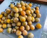 Une image de l'étape 1 de Maxi gâteau façon tarte aux mirabelles et miel.