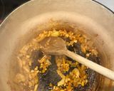 Une image de l'étape 3 de Tagliatelles sauce crémeuse épinard et crevettes.