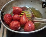 A picture of step 5 of Dahi Bhalla.