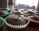 A picture of step 5 of Schokobons-Cupcake.