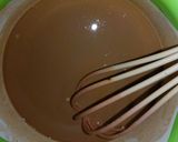 Foto langkah ke 2 dari resep Dadar Gulung Pisang Vla Coklat.